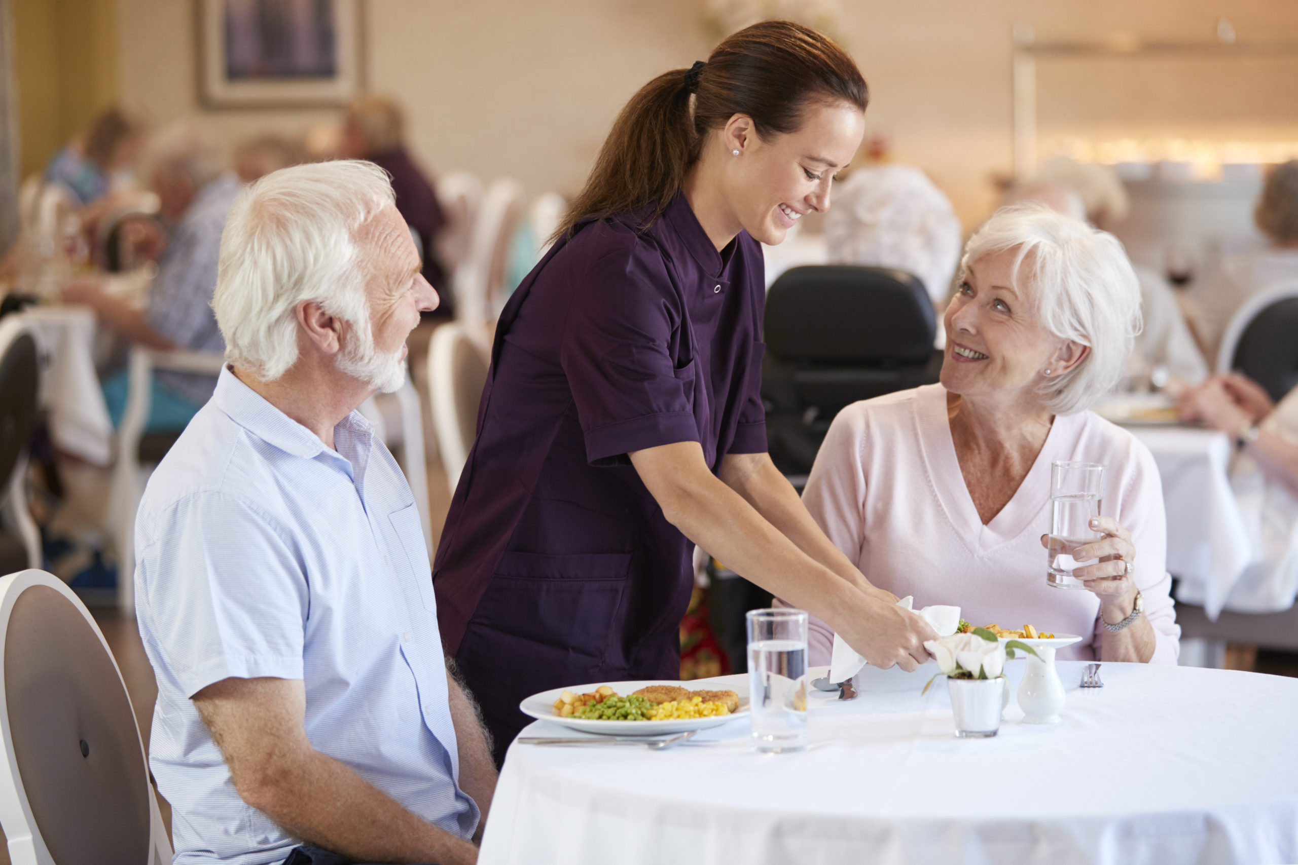 assisted living dining room jobs